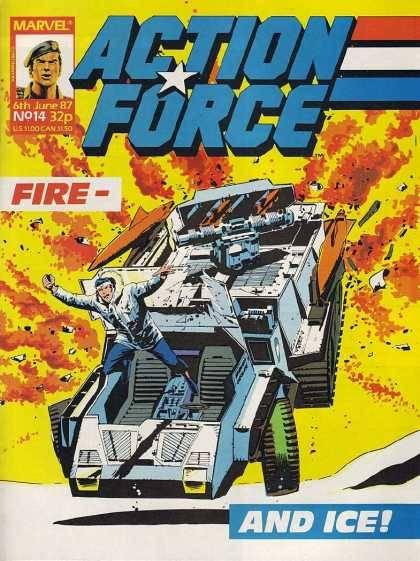 Action Force #14 cover