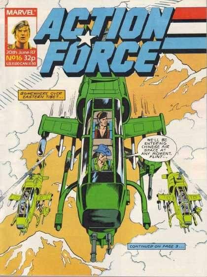Action Force #16 cover