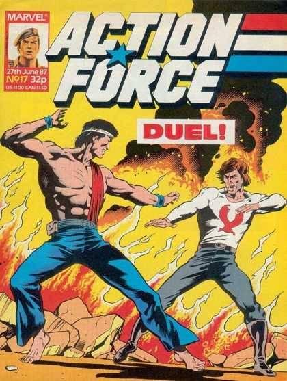 Action Force #17 cover