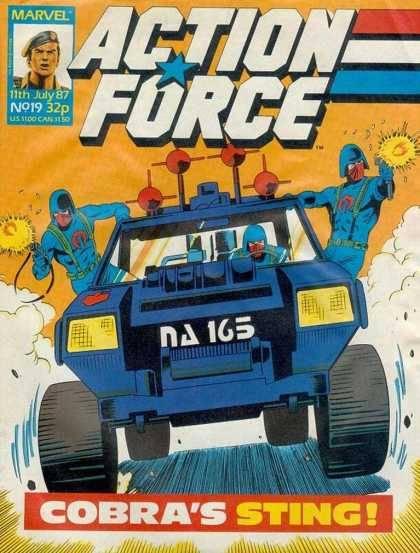 Action Force #19 cover
