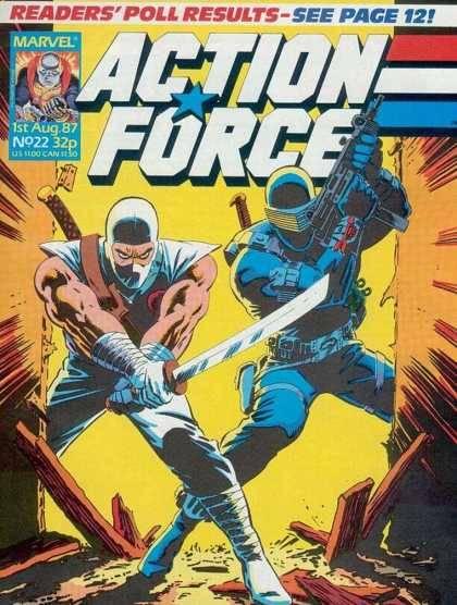 Action Force #22 cover