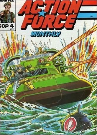 Action Force Monthly #4 cover