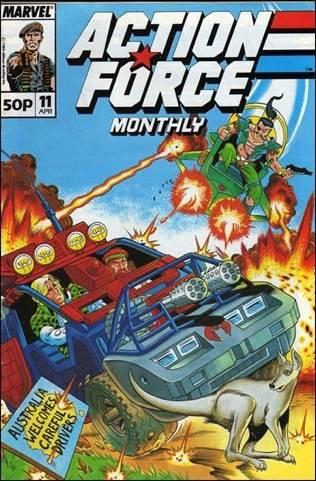 Action Force Monthly #11 cover