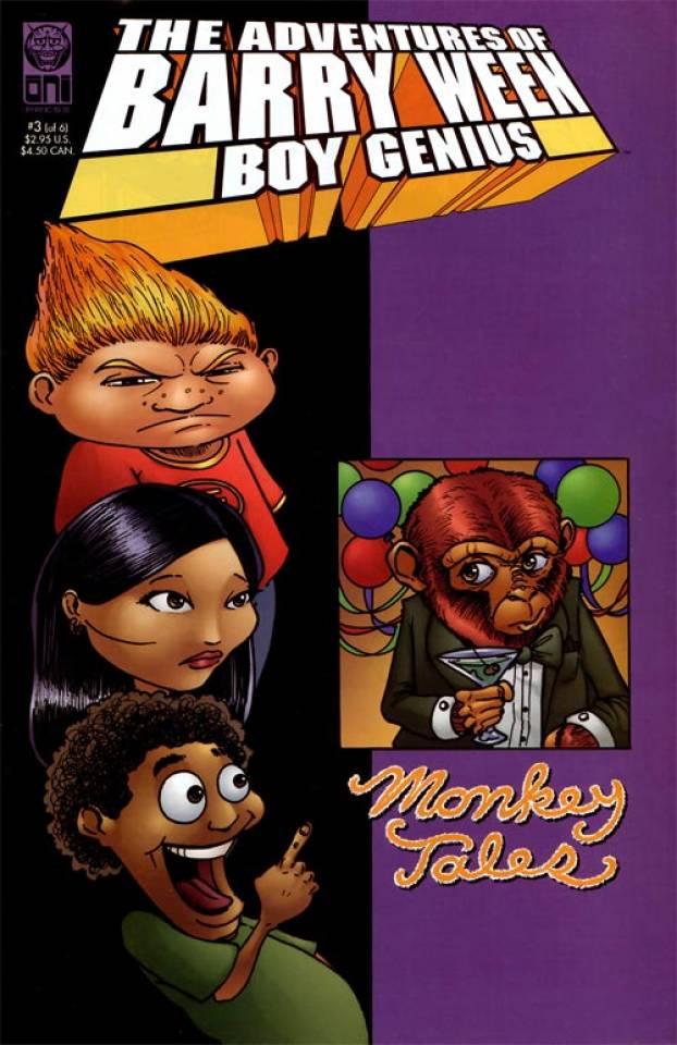 The Adventures of Barry Ween, Boy Genius 3: Monkey Tales #3