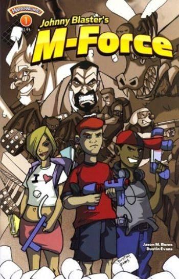 Johnny Blaster's M-Force cover — © Unknown Publisher