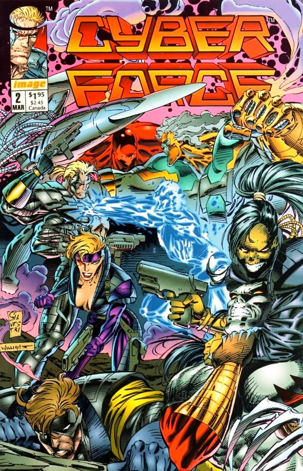 Cyber Force #2 cover