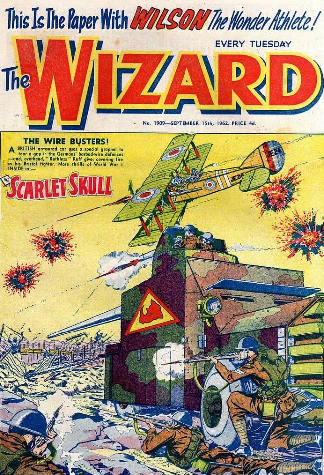 The Wizard #1909 cover