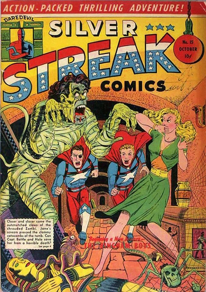 Silver Streak Comics #15 cover