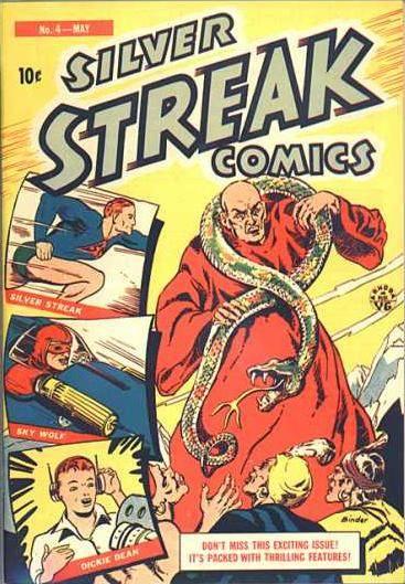 Silver Streak Comics #4 cover