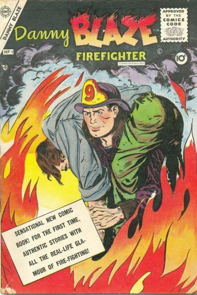 Danny Blaze cover — © Charlton