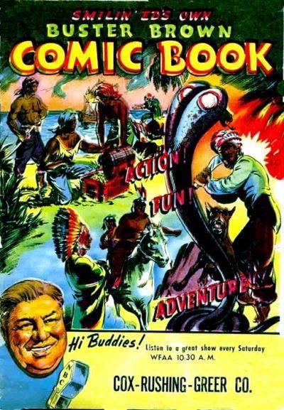 Buster Brown Comic Book cover — © Brown Shoe Company