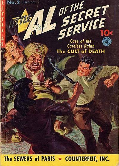 Little Al of the Secret Service cover — © Ziff-Davis