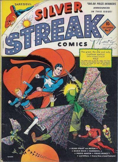 Silver Streak Comics #17 cover