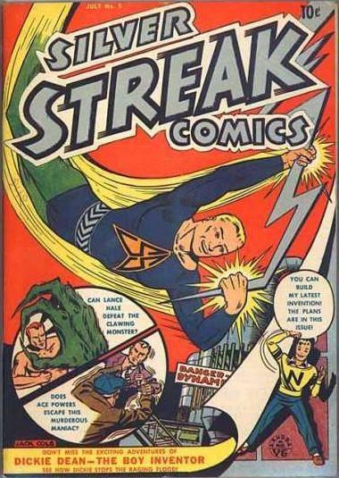 Silver Streak Comics #5 cover