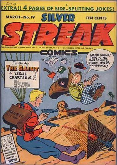 Silver Streak Comics #19 cover