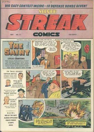 Silver Streak Comics #21 cover