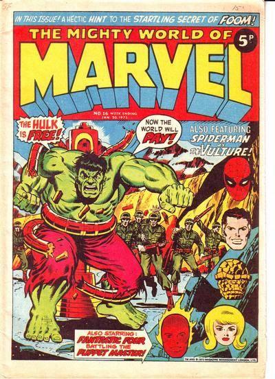 The Mighty World of Marvel #16