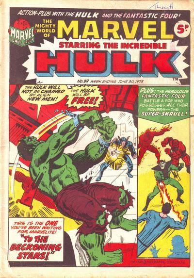 The Mighty World of Marvel #39