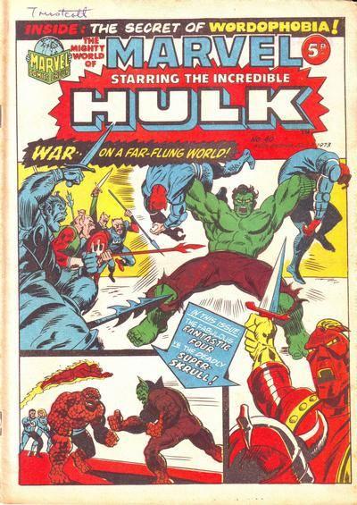 The Mighty World of Marvel #40