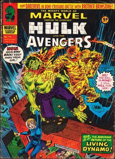 The Mighty World of Marvel #203