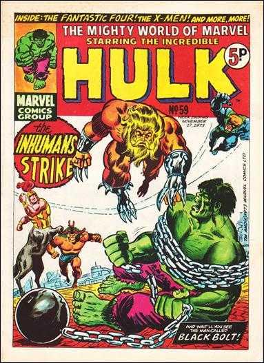 The Mighty World of Marvel #59