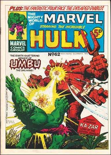 The Mighty World of Marvel #62
