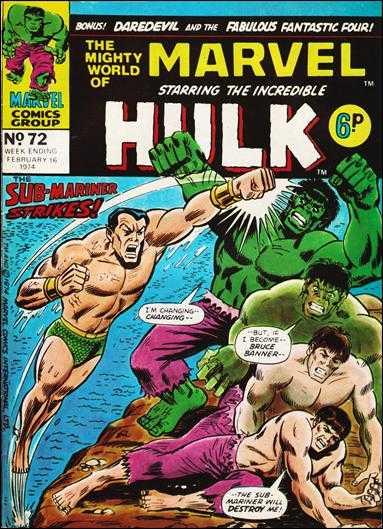 The Mighty World of Marvel #72