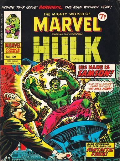 The Mighty World of Marvel #109