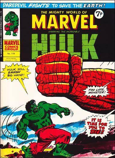 The Mighty World of Marvel #119