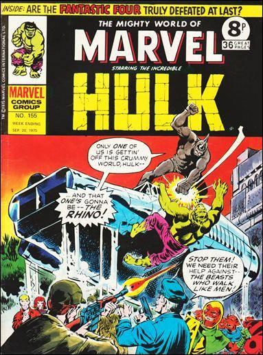 The Mighty World of Marvel #155