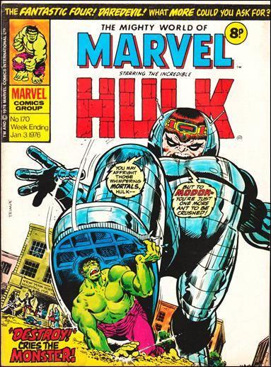 The Mighty World of Marvel #170