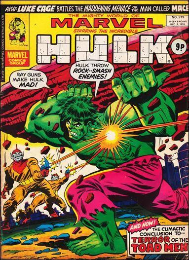 The Mighty World of Marvel #219