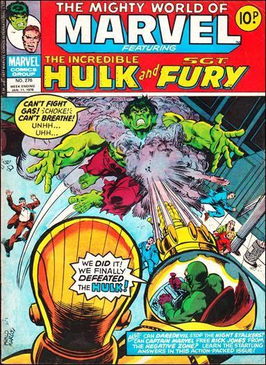 The Mighty World of Marvel #276