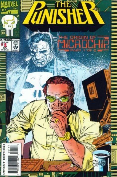 Punisher: Origin of Microchip #1 cover