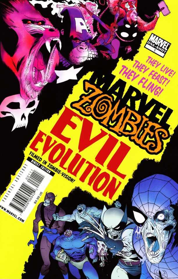 Marvel Zombies: Evil Evolution cover — © Marvel