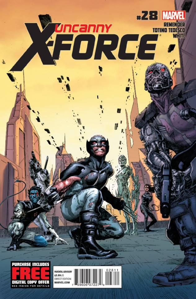 Uncanny X-Force #28 cover