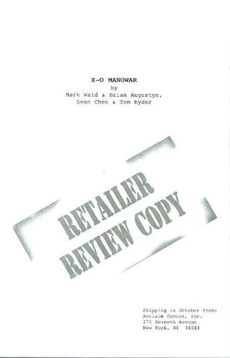X-O Manowar: Retailer Review