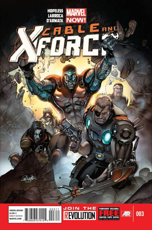 Cable and X-Force #3 cover