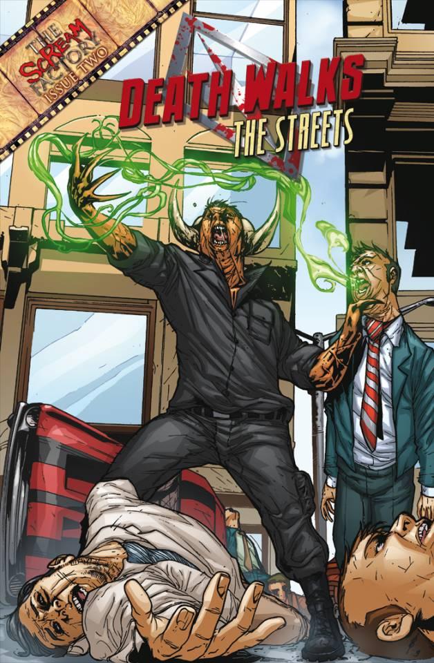 Death Walks the Streets #2 cover