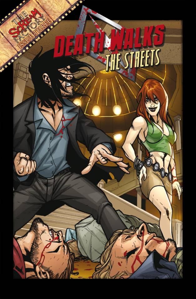 Death Walks the Streets #3 cover