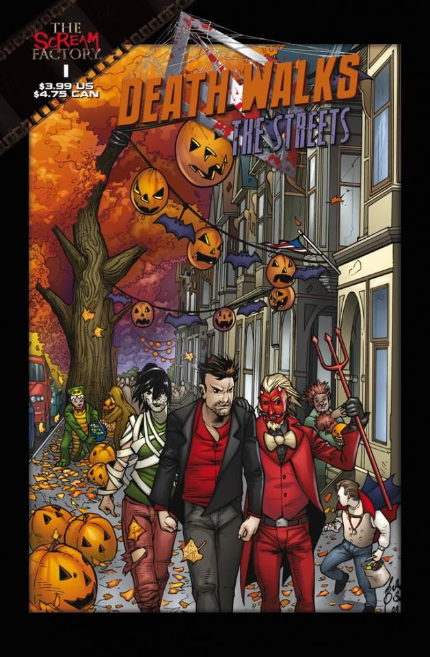 Death Walks the Streets #1 cover