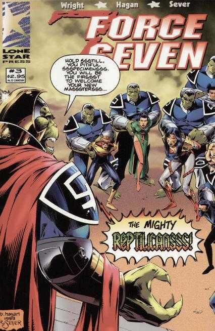 Force Seven #3 cover
