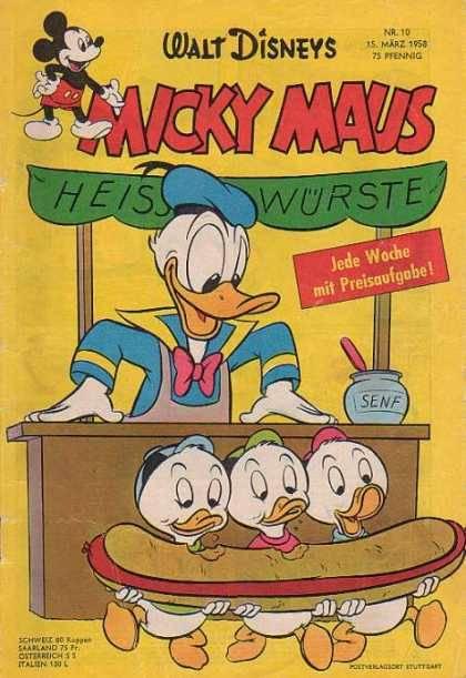 Micky Maus 195810
