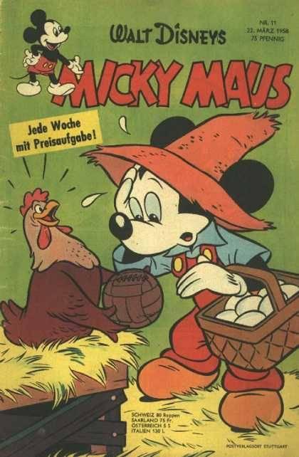 Micky Maus 195811