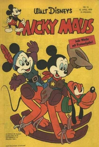Micky Maus 195814