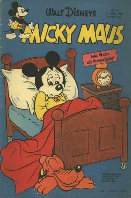 Micky Maus 195816
