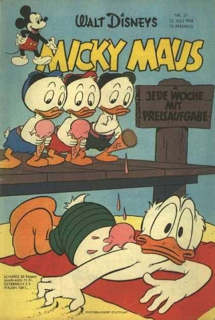 Micky Maus 195827