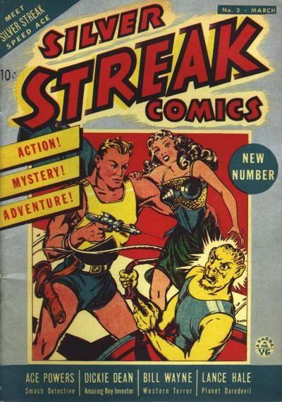 Silver Streak Comics #3 cover