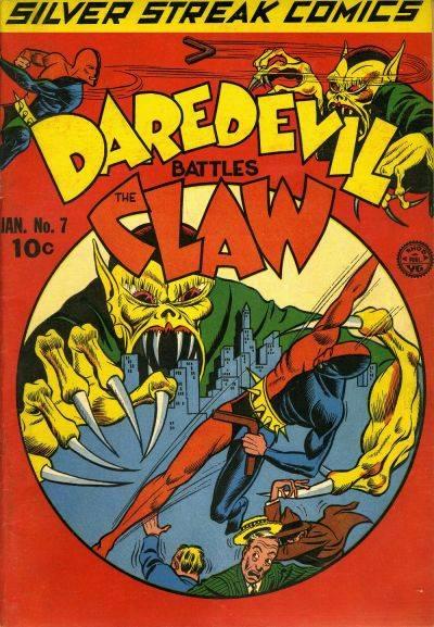 Silver Streak Comics #7 cover
