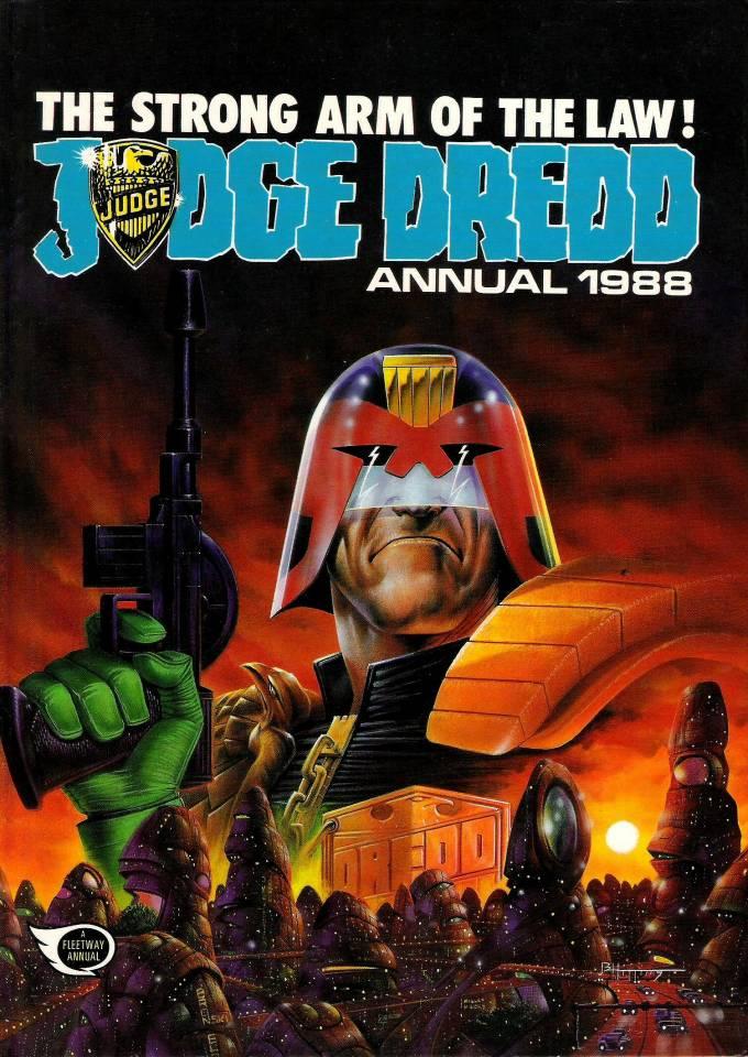 Judge Dredd Annual #8 cover